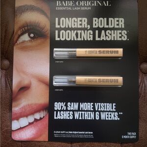 Babe Original Essential Lash Serum - 2 pack